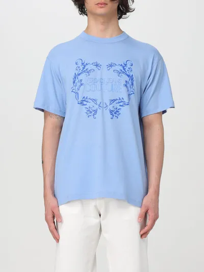 Versace Jeans Couture T-shirt  Men Color Blue