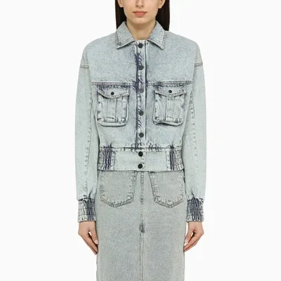 The Mannei Cannes Denim Jacket In Blue