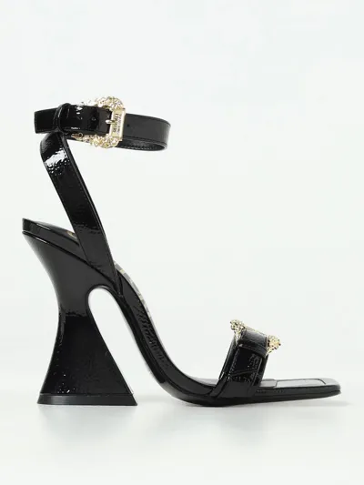 Versace Jeans Couture High Heel Shoes  Woman Color Black