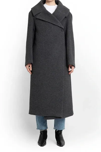 Totême Coat Toteme Woman Color Grey