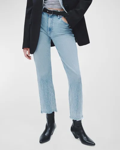 Rag & Bone Harlow Full Length Jeans In Raquel