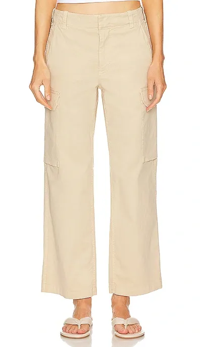 Nili Lotan Leofred Cargo Pant In Beige