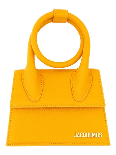 Jacquemus "le Chiquito Noeud" Bag In Orange