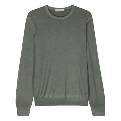 Fileria Fine-knit Jumper In Green