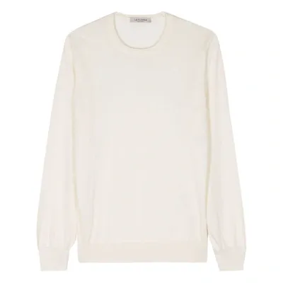 Fileria Fine-knit Jumper In Neutrals