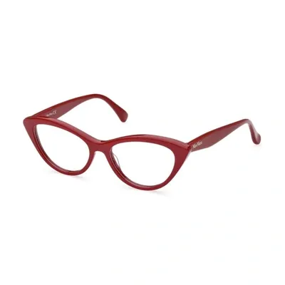 Max Mara Mm5083 066 Glasses In Rosso