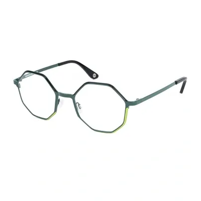 Mondelliani Otto Eyeglasses In Green