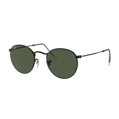 Ray Ban Ray-ban  Rb3447 - Round Metal Sunglasses In Black