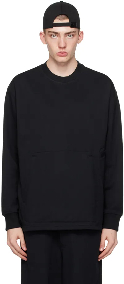 Y-3 Black Pocket Sweatshirt