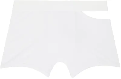 Lgn Louis Gabriel Nouchi White Cutout Briefs In White 002