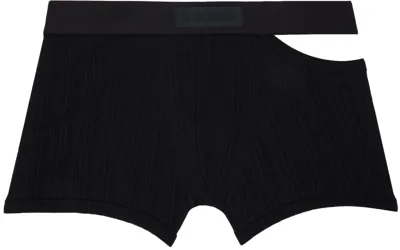 Lgn Louis Gabriel Nouchi Black Cutout Briefs In Black 001