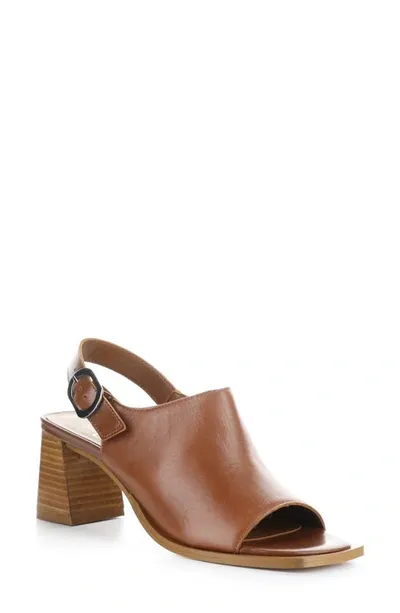 Bos. & Co. Bibi Slingback Sandal In Bark Tumbled