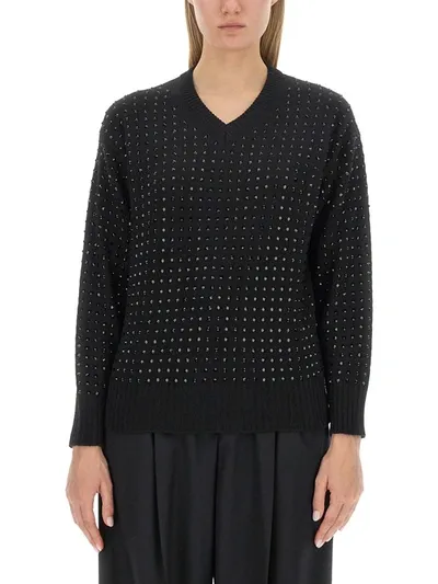 Sportmax Uta Top In Black