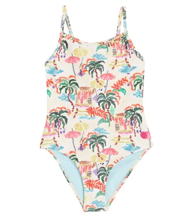 Scotch & Soda Kids' Printed Swimsuit In Multicoloured