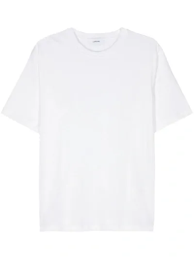 Lardini Crew-neck T-shirt In White