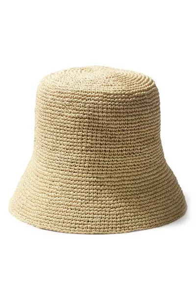 Rag & Bone Beige Jade Rollable Bucket Hat In Tan