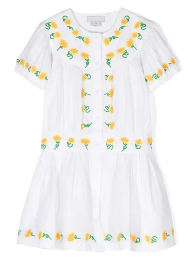 Stella Mccartney Kids' Dress In White