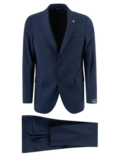 Tombolini Logo Patch Plain Suit