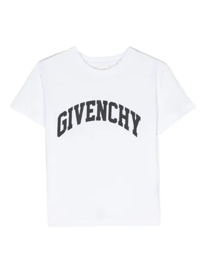 Givenchy T-shirt Con Logo In White