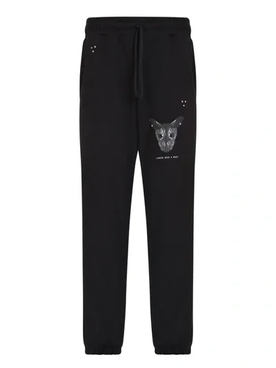 Ihs Rabbit Joggers Pants In Black