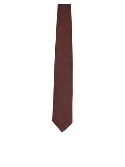 Lardini Ties In Brown