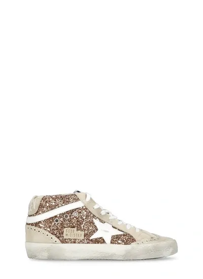 Golden Goose Mid Star Sneakers In Pink