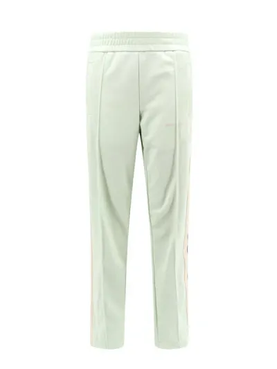 Palm Angels Classic Logo Jogging Trouser In Green