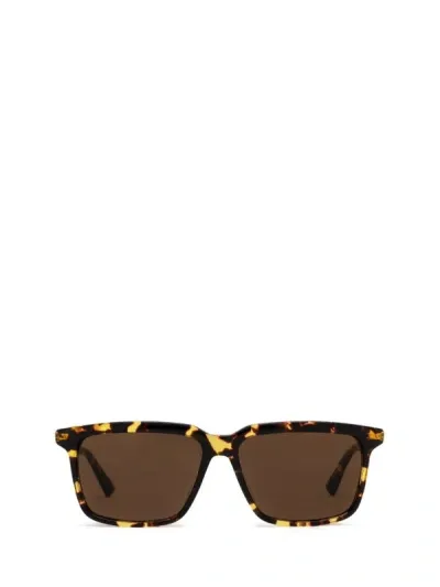 Bottega Veneta Sunglasses In Tortoise