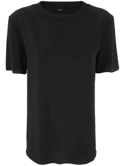 Joseph Rubin Blouse Crepe De Soie In Negro