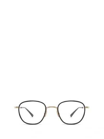 Mr Leight Mr. Leight Eyeglasses In Black-white Gold