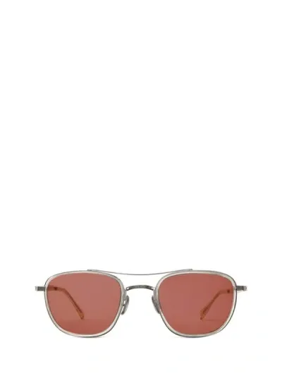 Mr Leight Mr. Leight Sunglasses In Artist Crystal-platinum/pure Rosewood