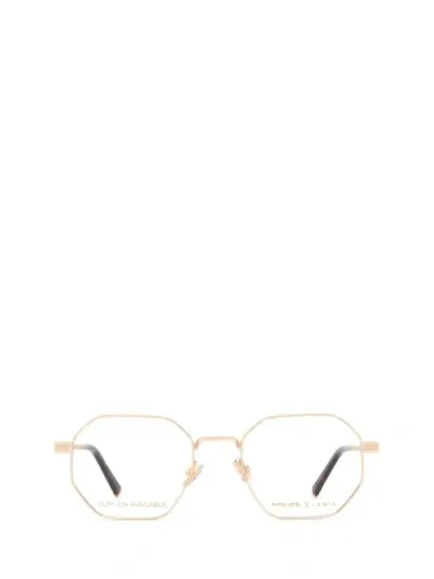 Police Eyeglasses In Rose Gold