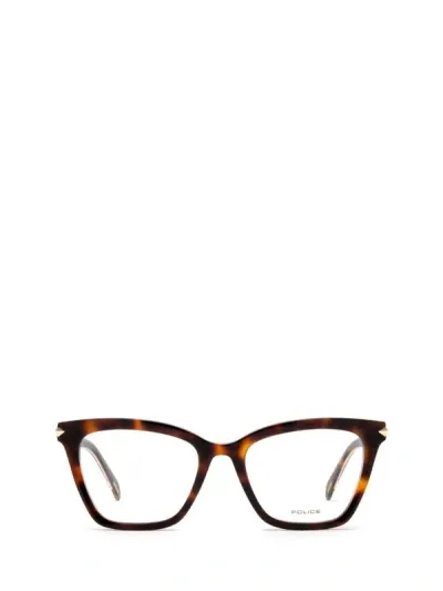 Police Eyeglasses In Brown Havana