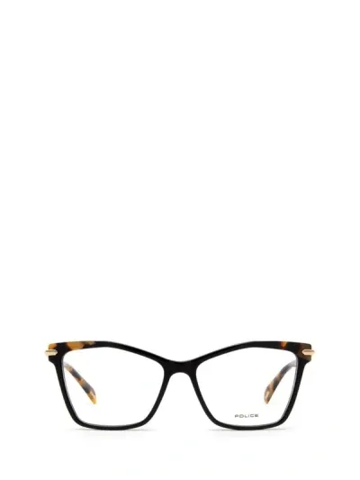 Police Eyeglasses In Havana Black