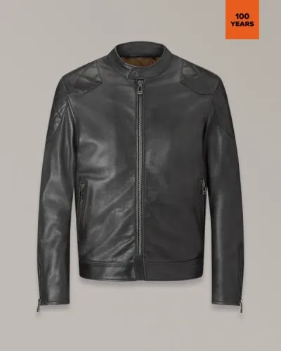 Belstaff Centenary Outlaw Pro Motorcycle Jacket In Black