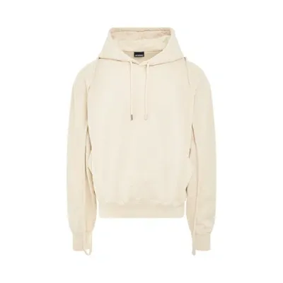 Jacquemus Le Sweatshirt Camargue Hoodie In Beige