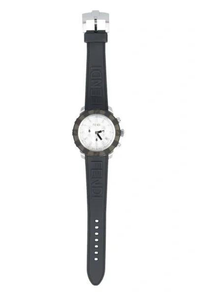 Fendi Fendastic Watch In Black