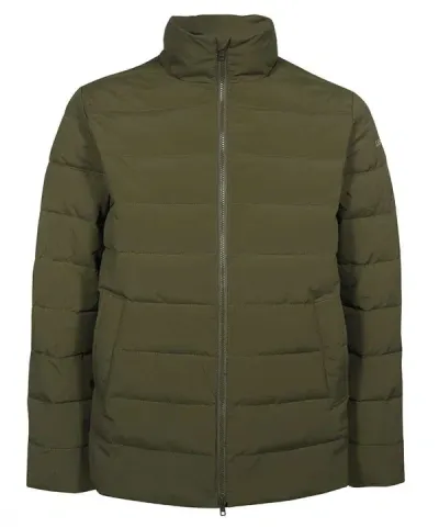 Les Deux Techno-nylon Down Jacket In Green