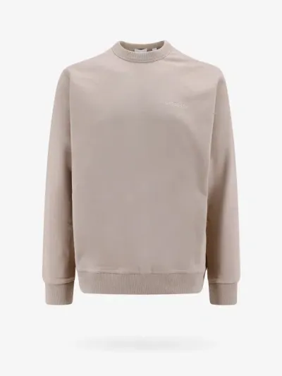 Burberry Beige Print Sweatshirt In Cream