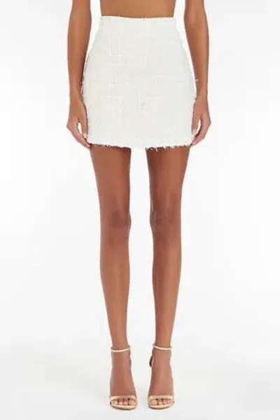 Amanda Uprichard Hope Skirt In White