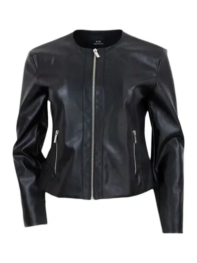 Armani Exchange Jackets In Black