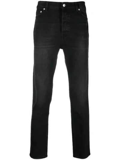 Department 5 Super Slim Denim Jeans In Black