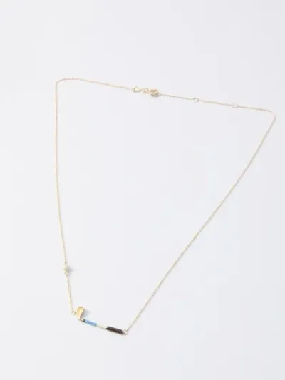 Alíta Golf Pelota Necklace In White