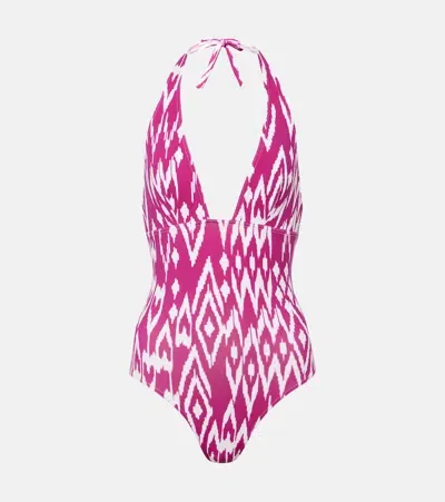 Eres Sunny Printed Swimsuit In Imprime Wind Sunset