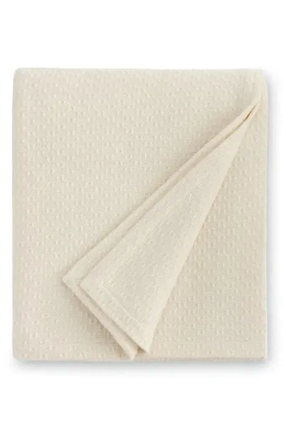 Sferra Corino Blanket, Full/queen In Ivory