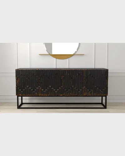 Sarreid Aztec Sideboard In Black