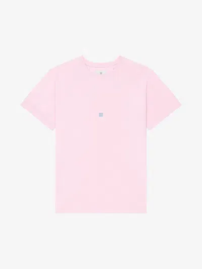 Givenchy T-shirt In Cotton With  Flamingo Print In Pink