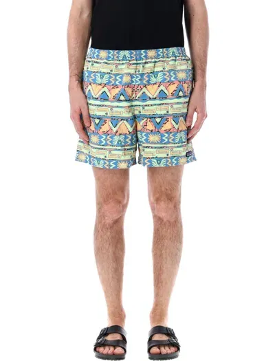 Patagonia Baggies Geometric-print Swim Shorts In Multicolor