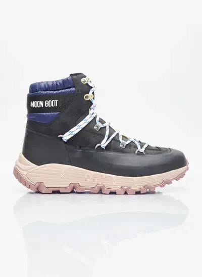 Moon Boot Tech Hiker Boots In Blue