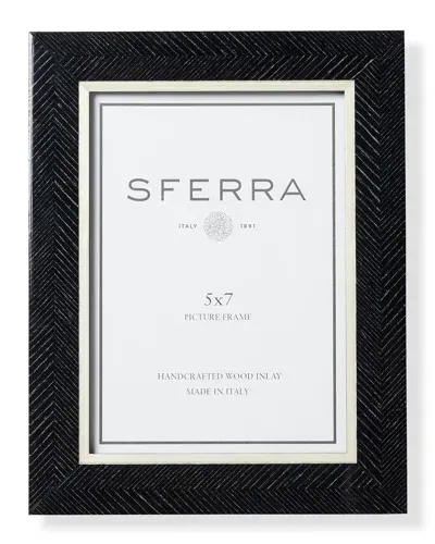 Sferra Atrani Frame, 4x6 In Chocolate/black